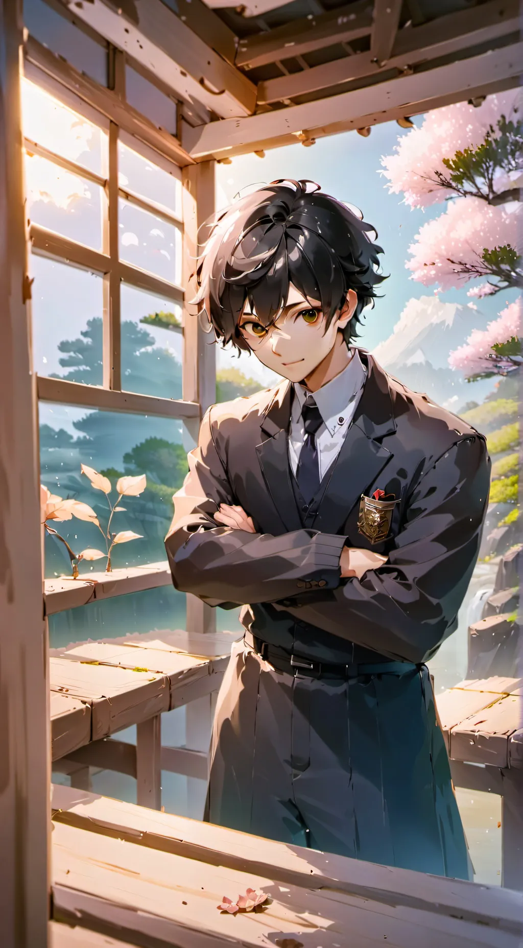 ai character: Урико background