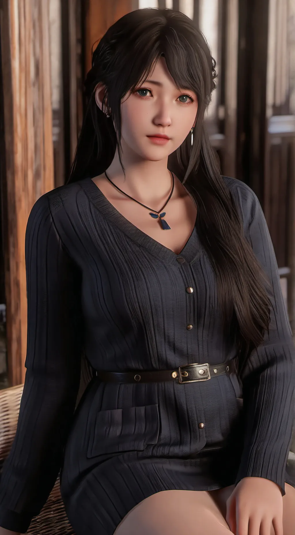ai character: fat girl background