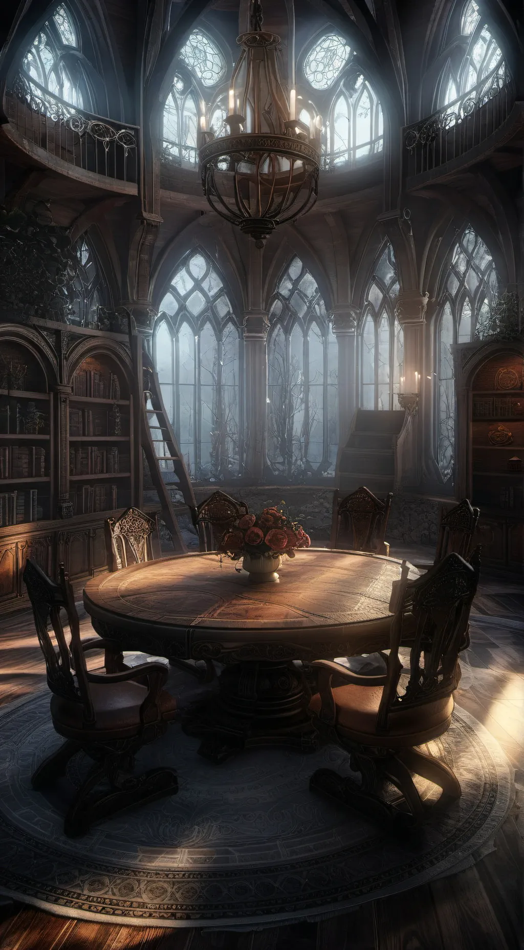 ai character: Split Six background