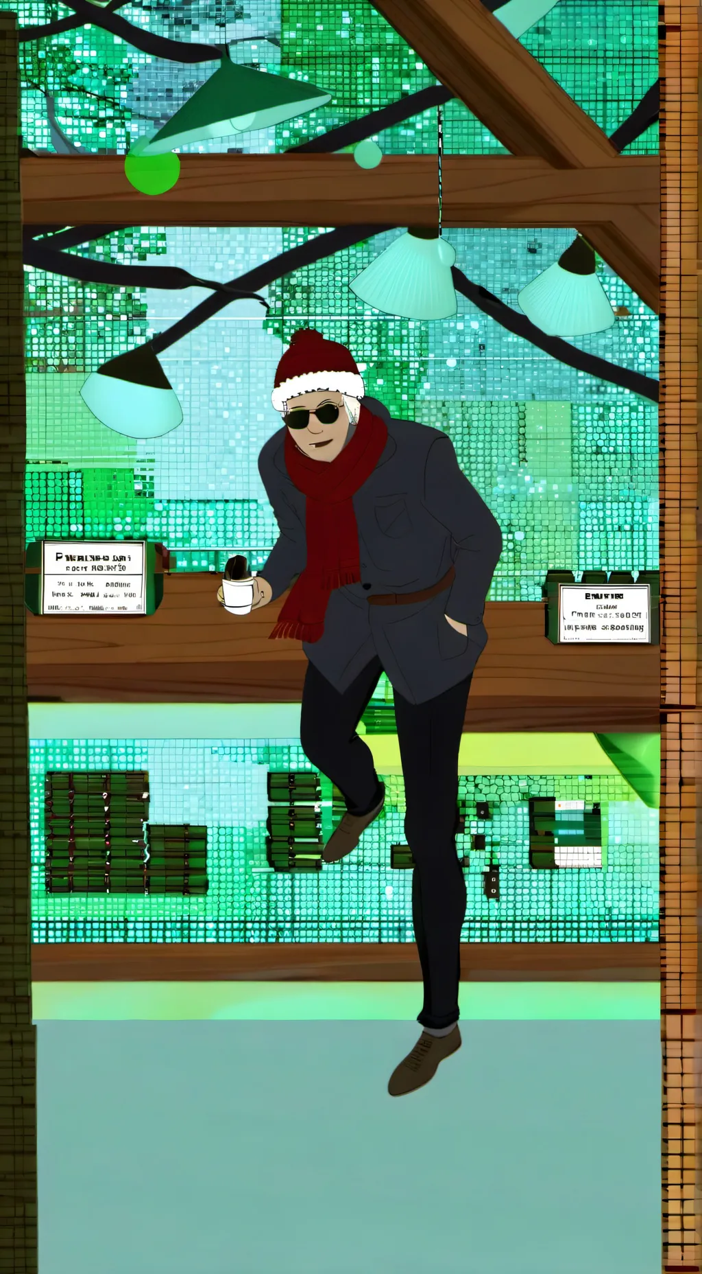 ai character: man background