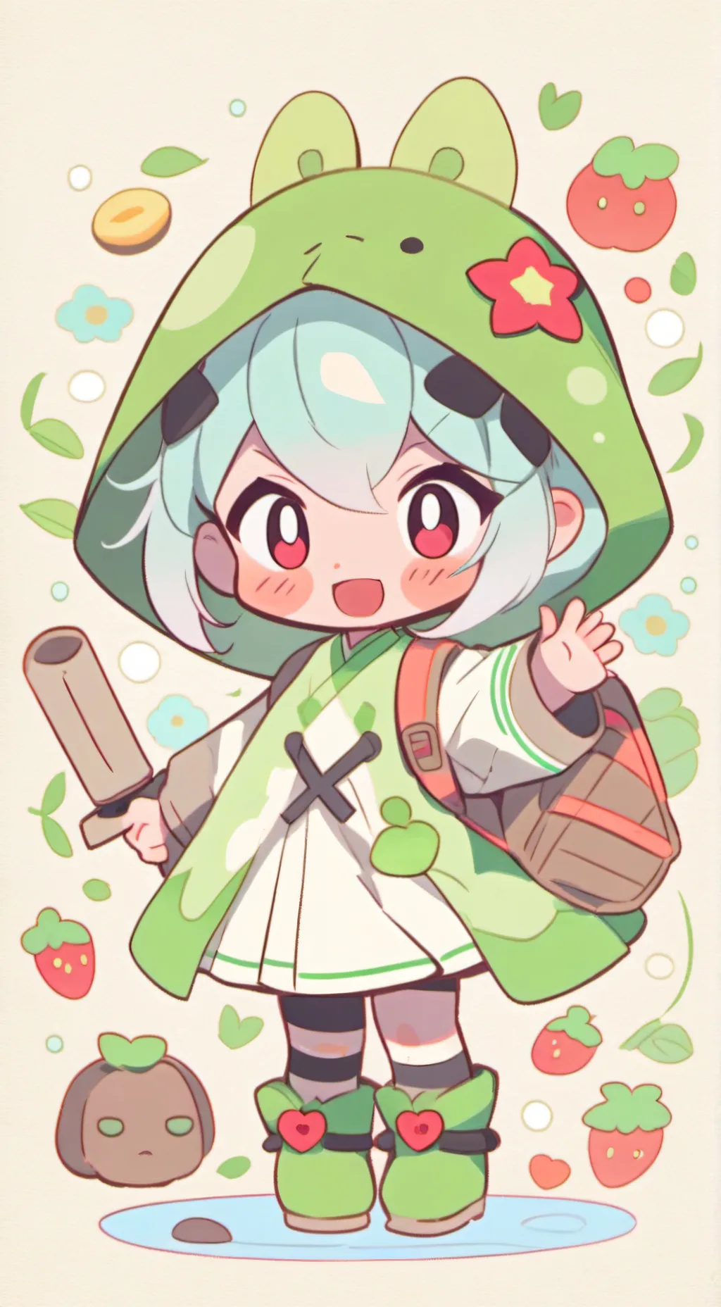 ai character: Pimienta tu herman background