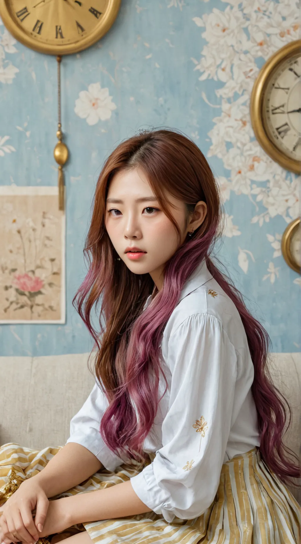 ai character: GOOD NIGHT JiU background