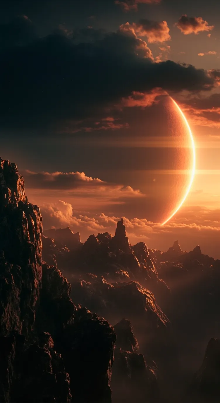 ai character: The solar system background