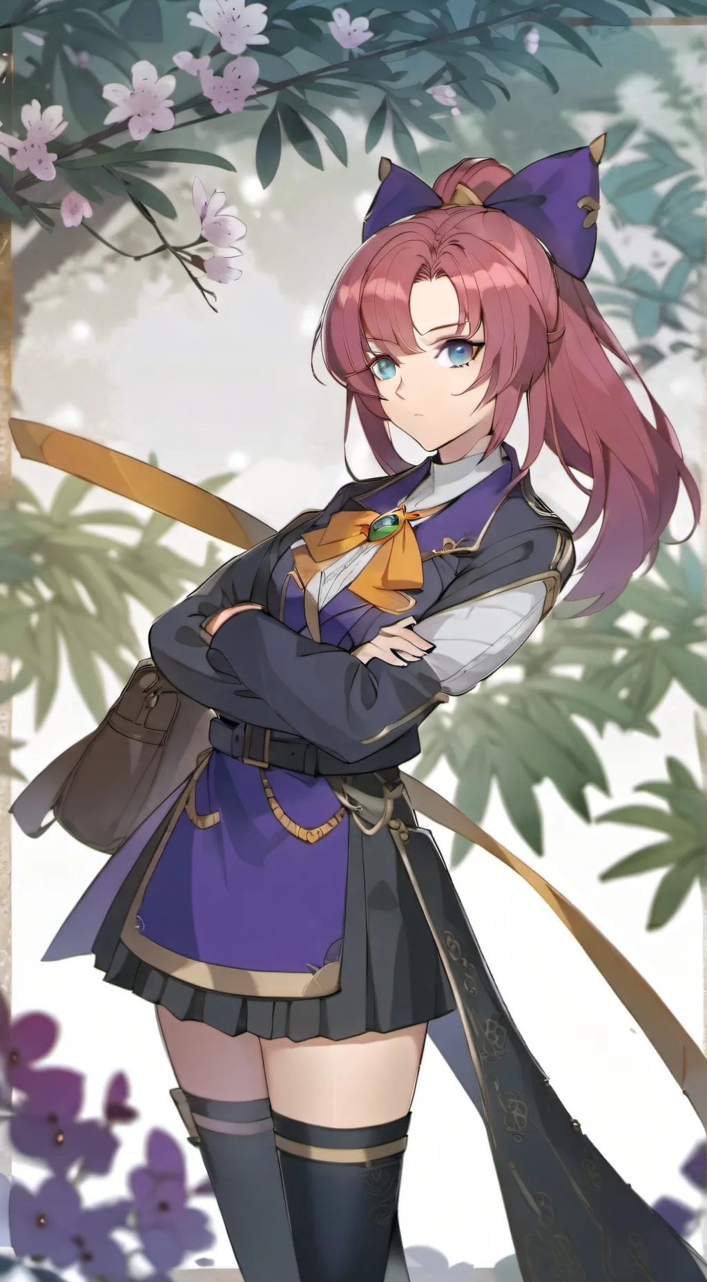 ai character: Mina background