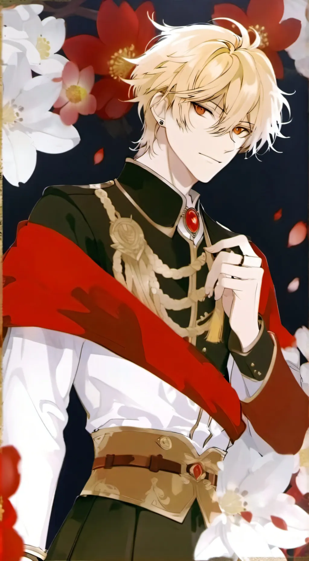 ai character: Bakugo x Y/N background