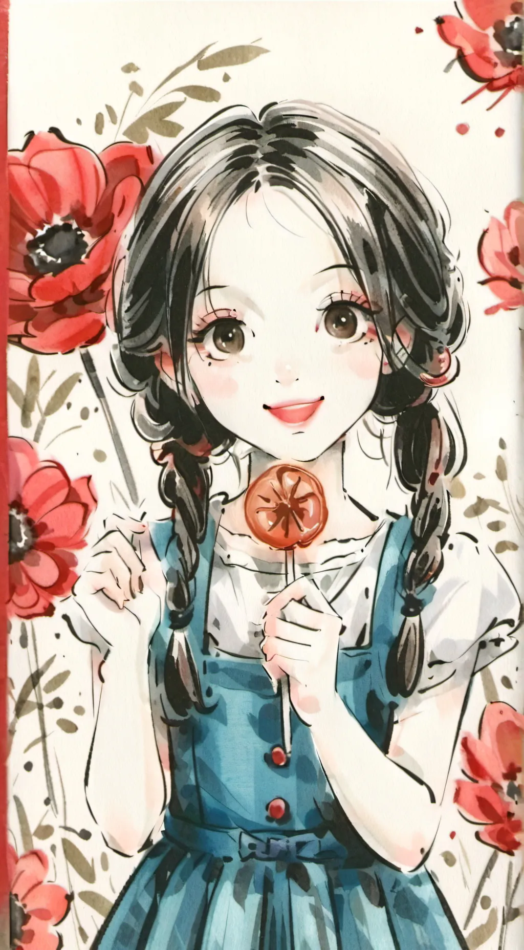 ai character: Sweet child background