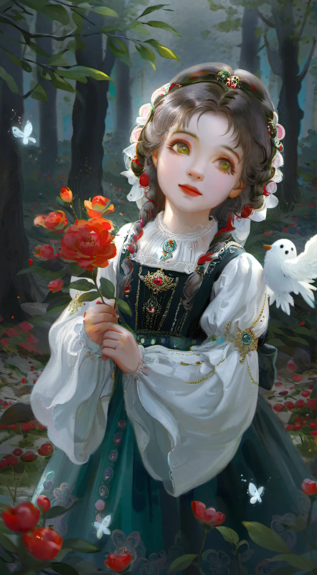 ai character: Wisława  background