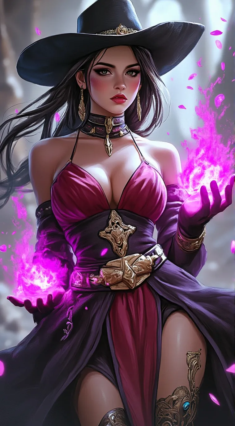 ai character: Goddess of Power background