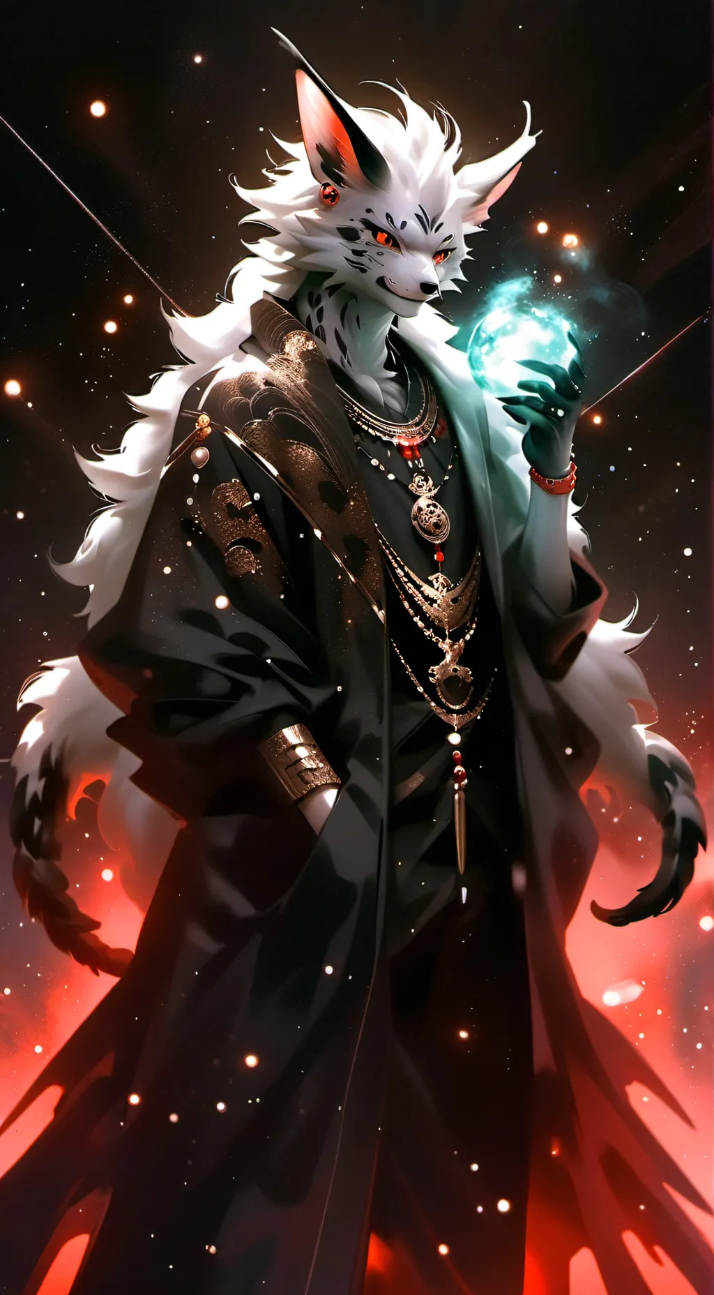 ai character: Demon background