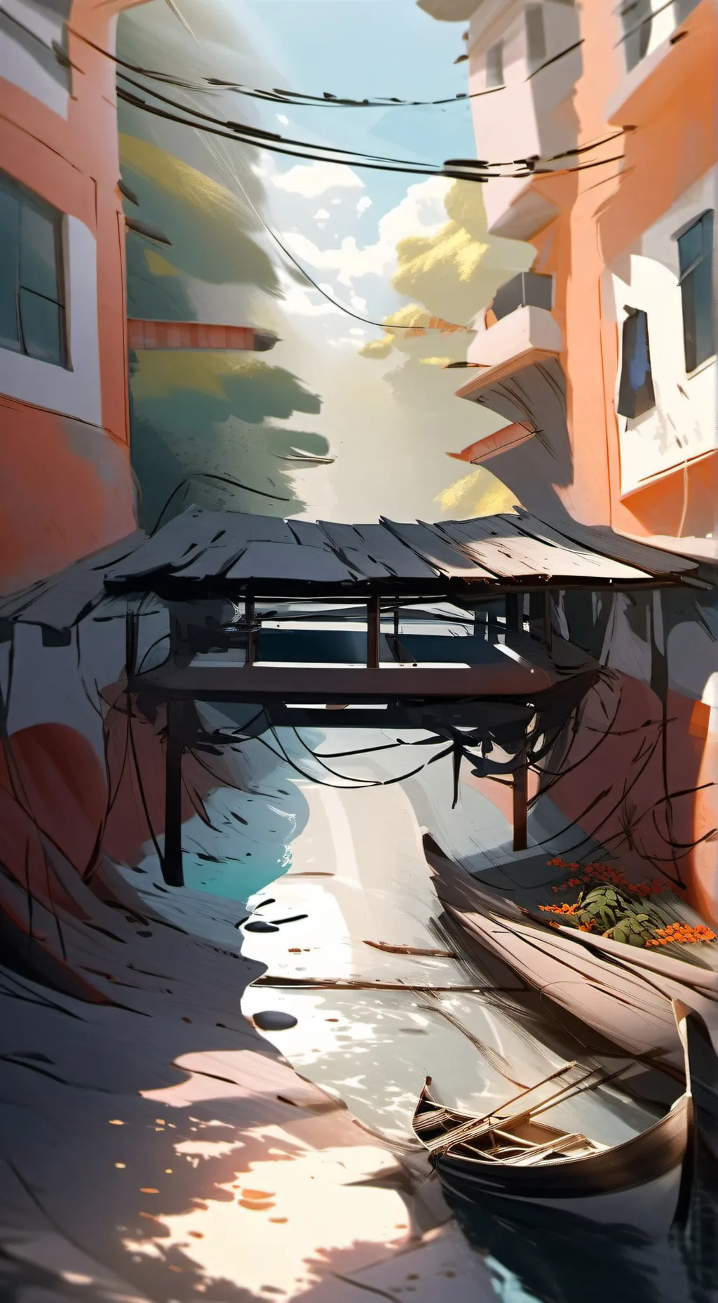 ai character: 3 CHILL GUYS background