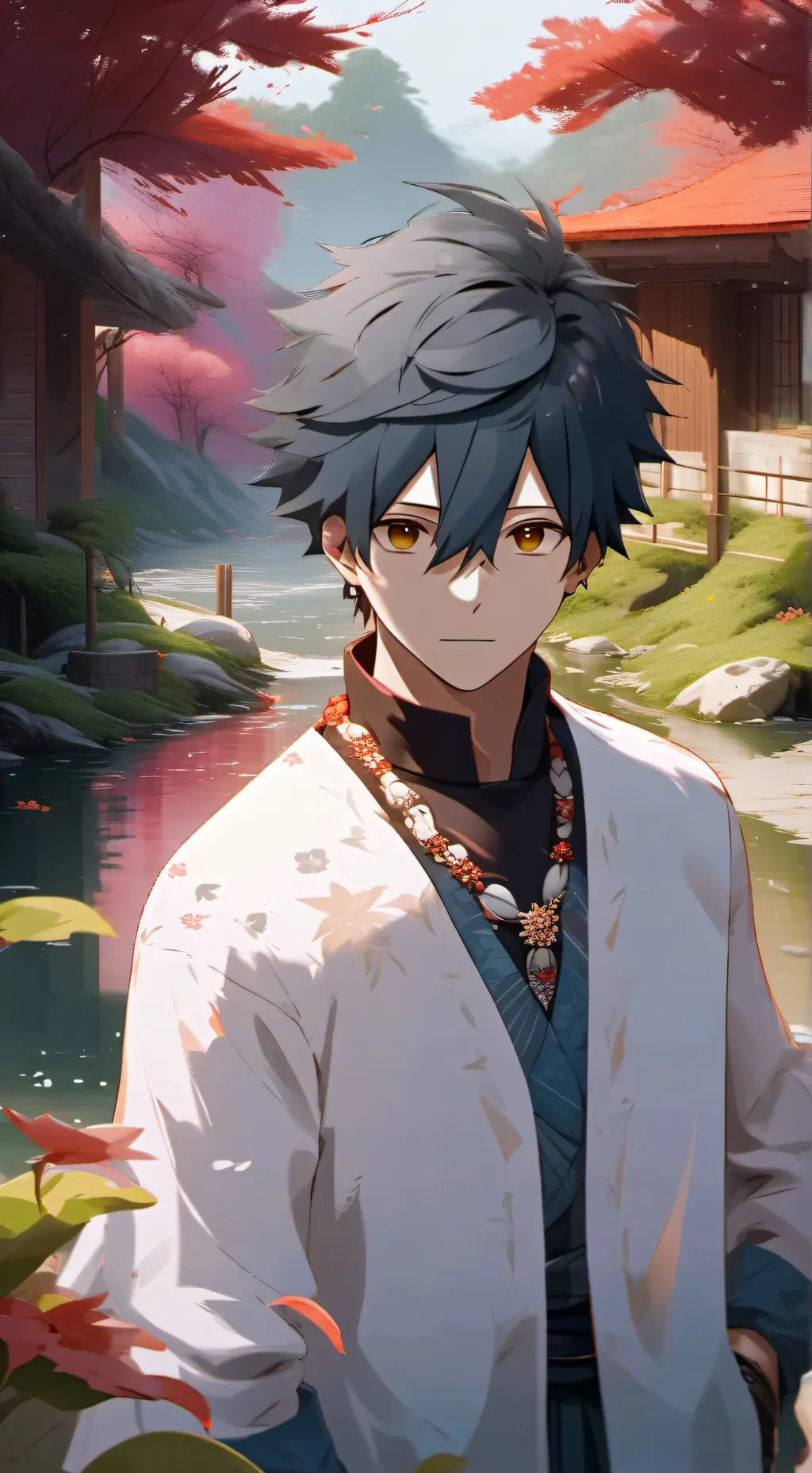 ai character: Ennemi to lover  background
