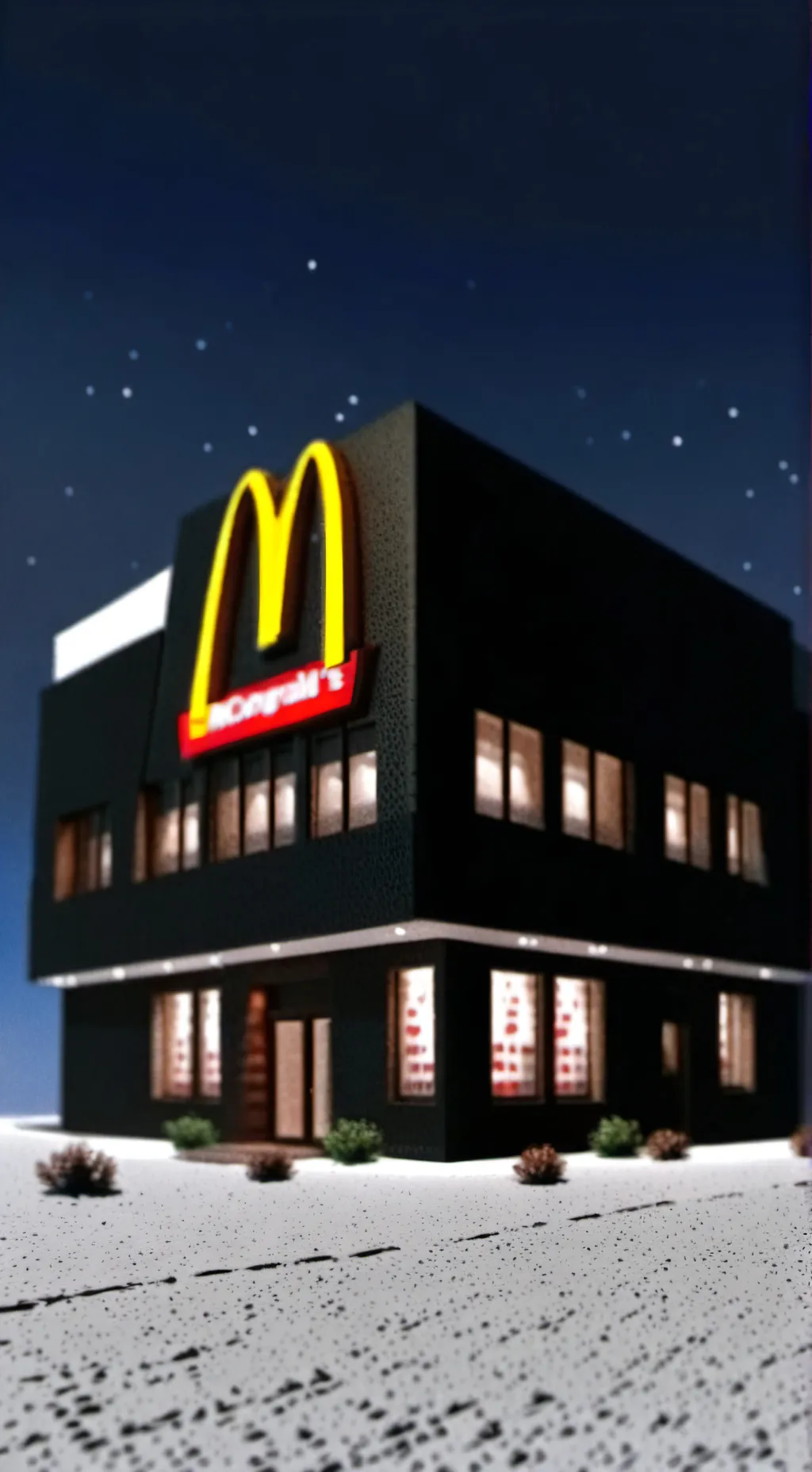 ai character: McDonald's background