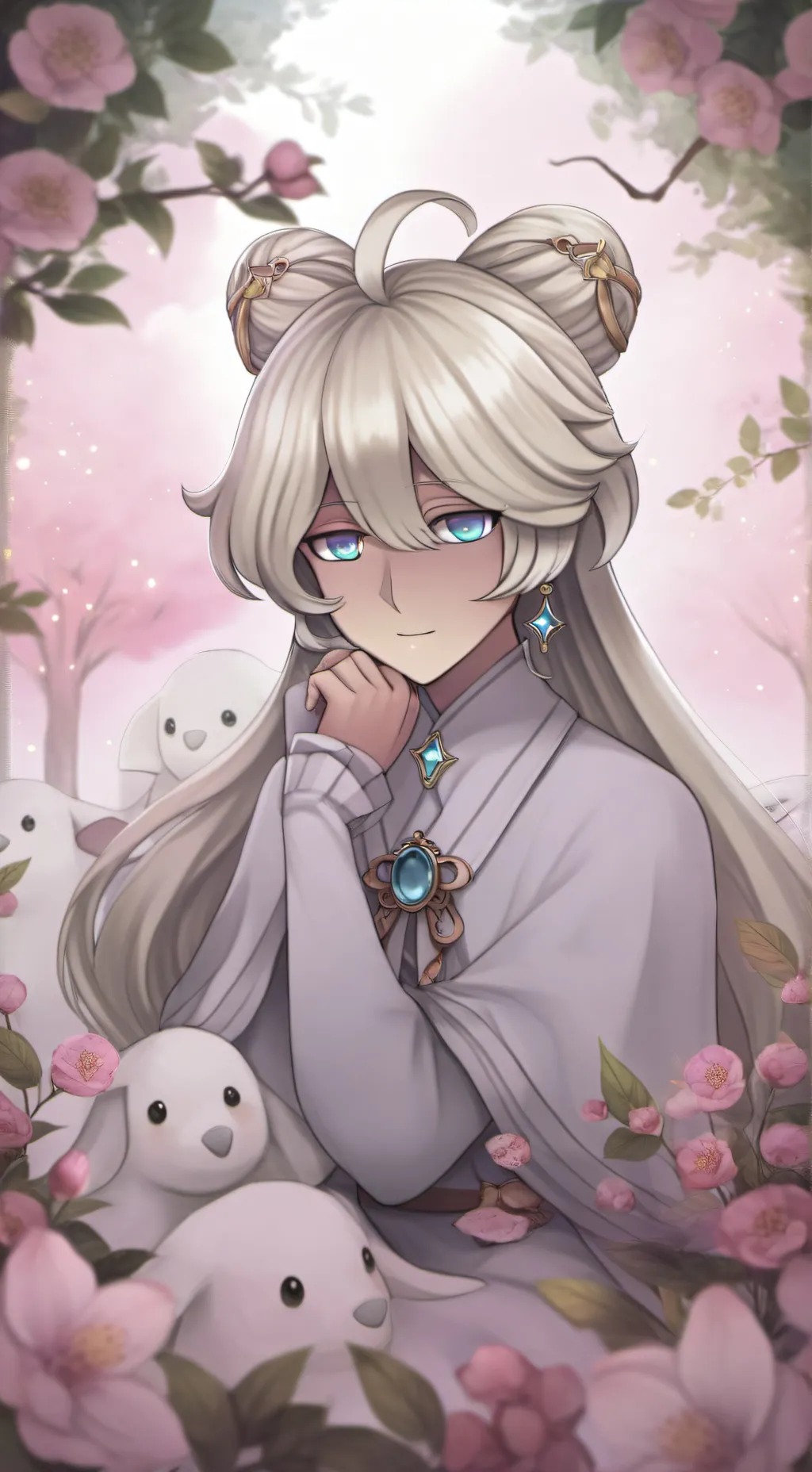 ai character: PVC background