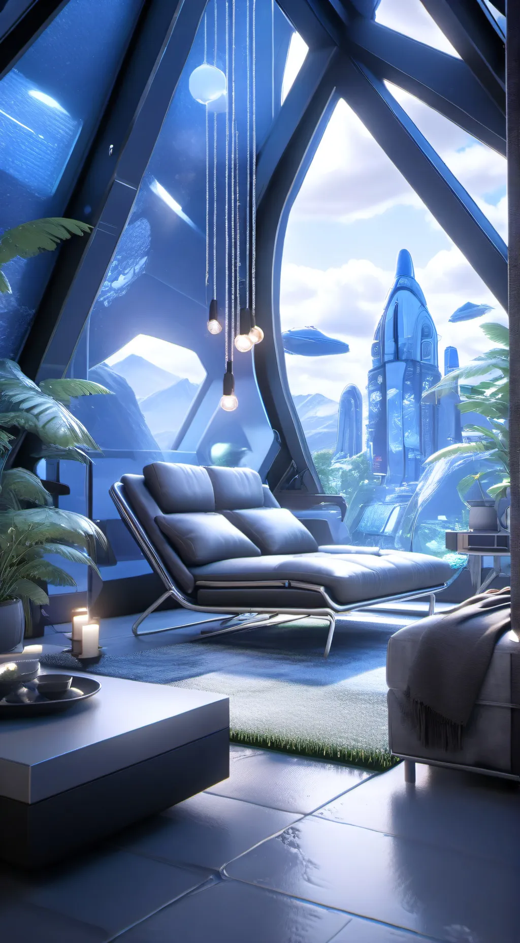 ai character: bedroom. background