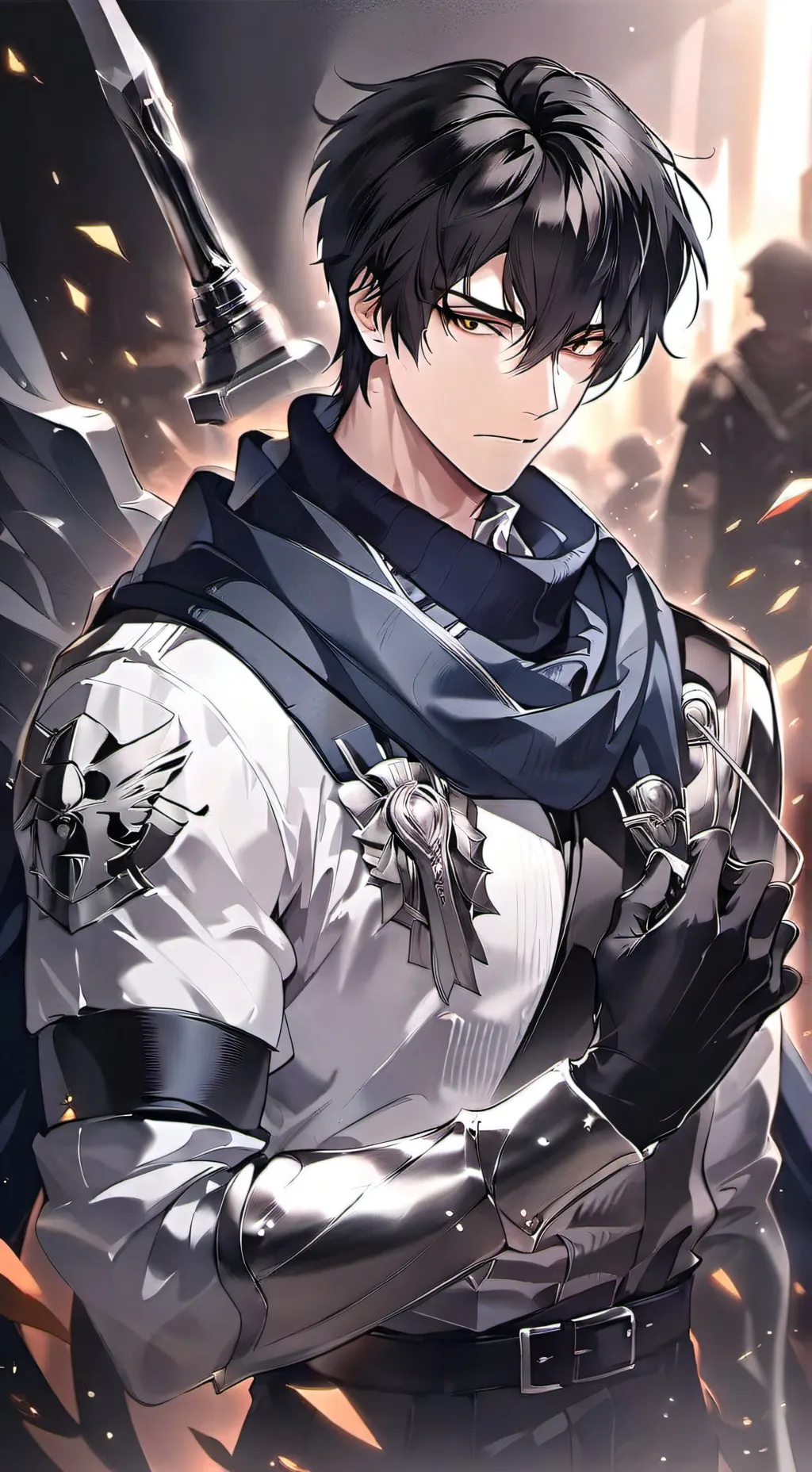 ai character: Eren Yeager background