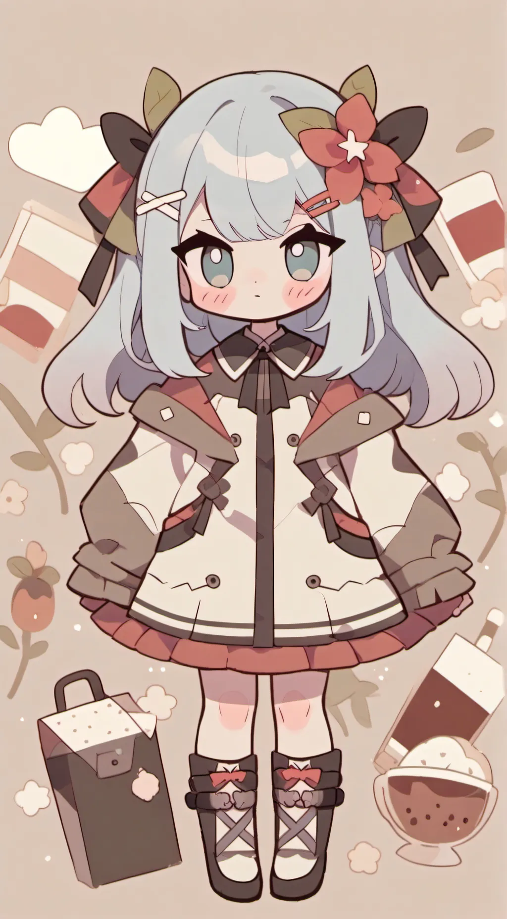 ai character: Lilly background