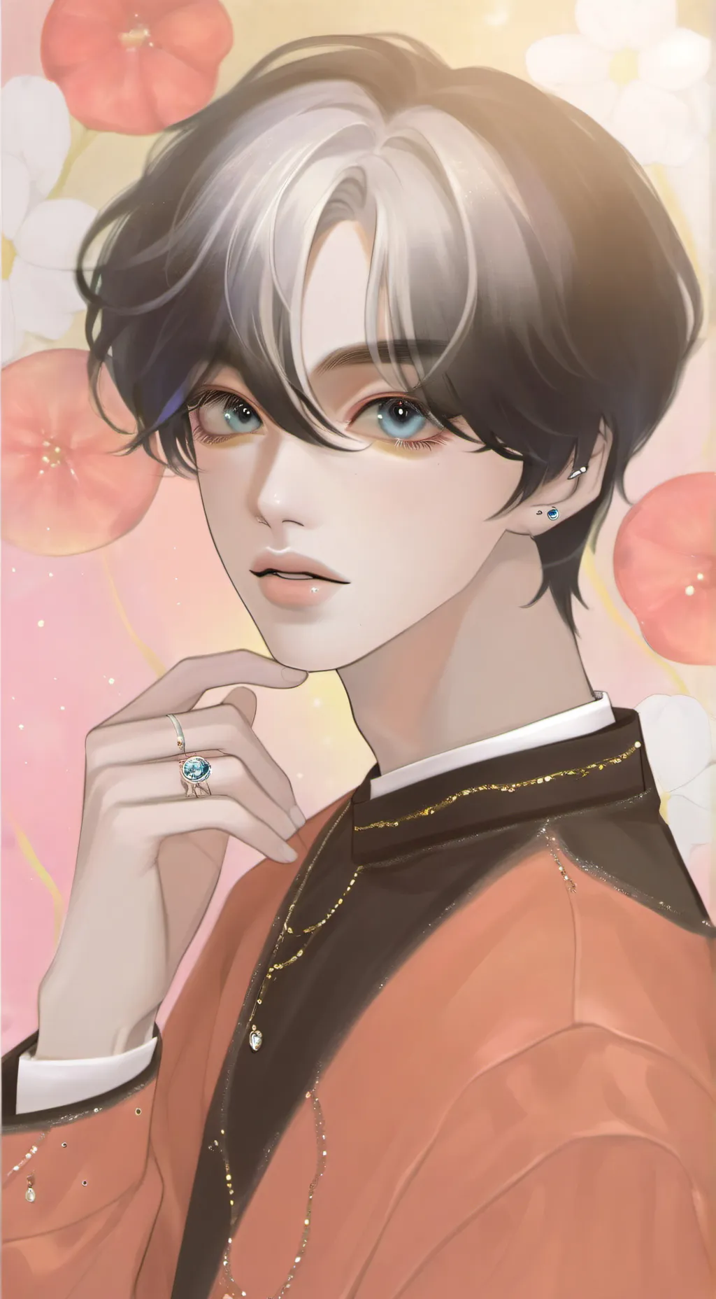 ai character: king masksei background