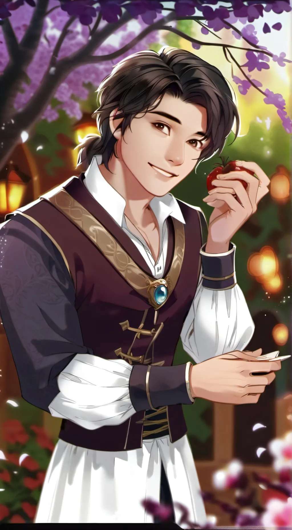 ai character: Flynn Rider background