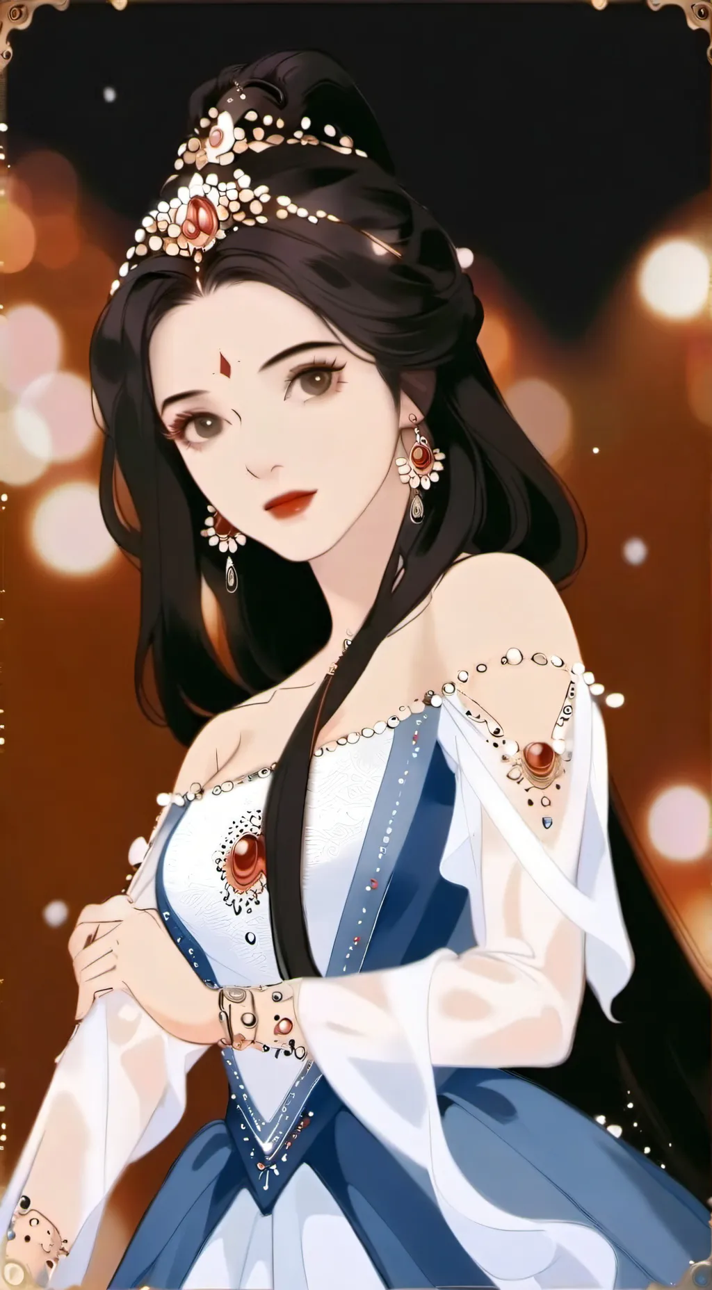 ai character: Amira(princess) background