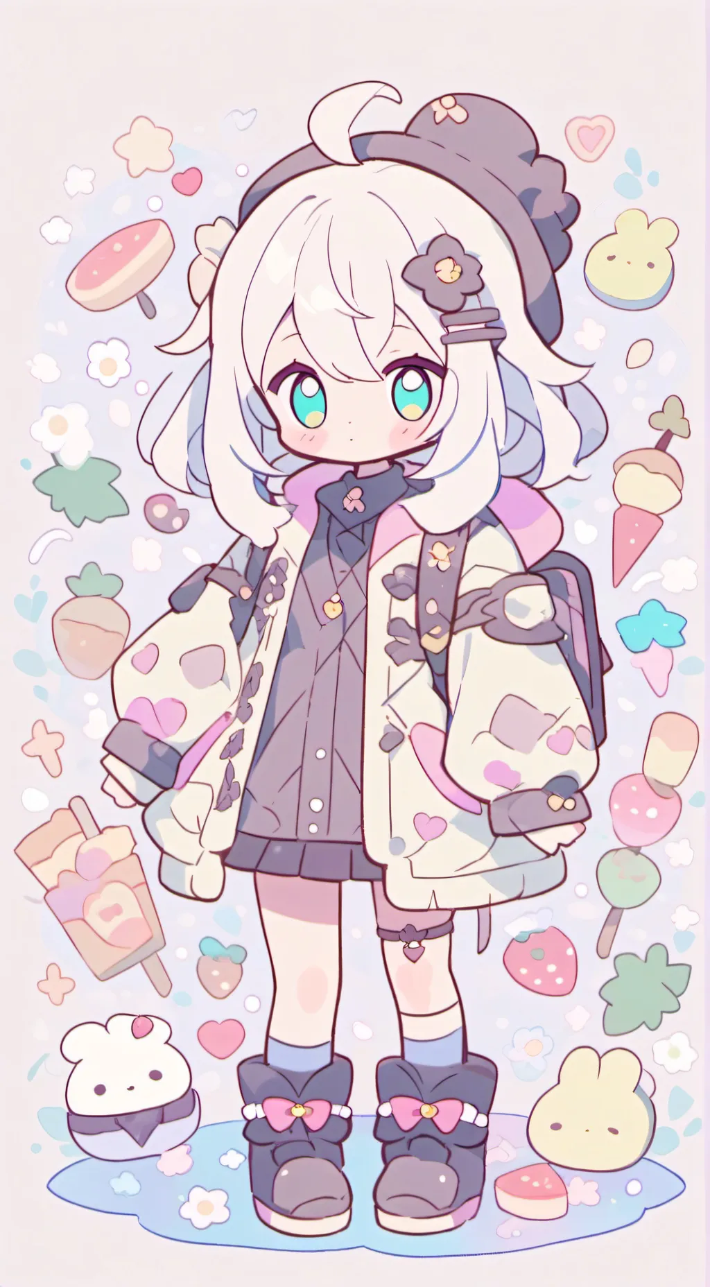 ai character: Girlfriend background