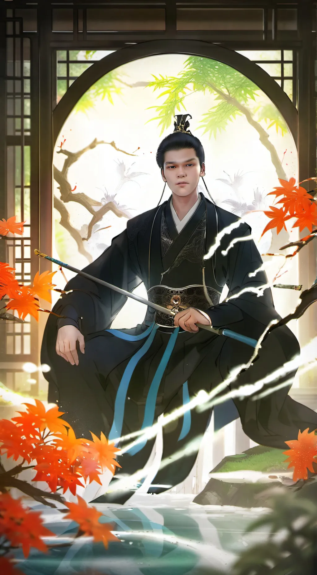 ai character: wang mio background