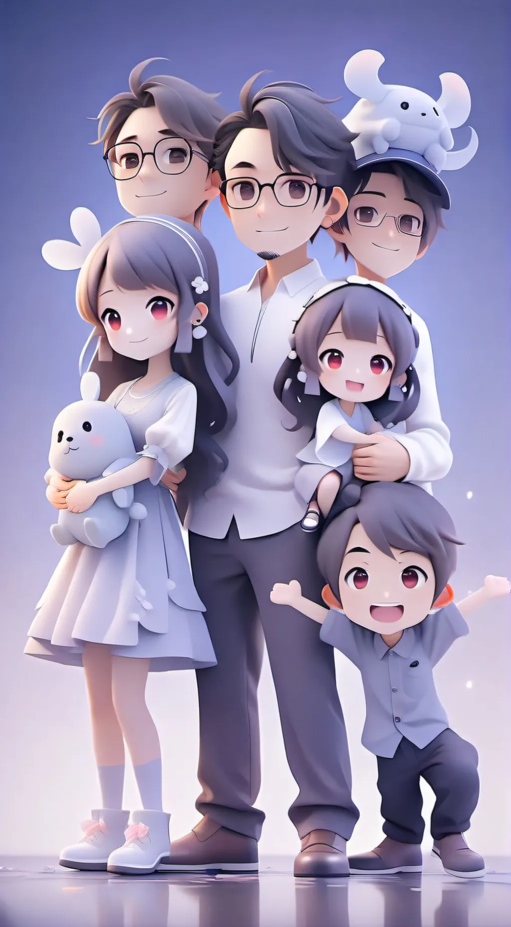 ai character: Roblox kids background