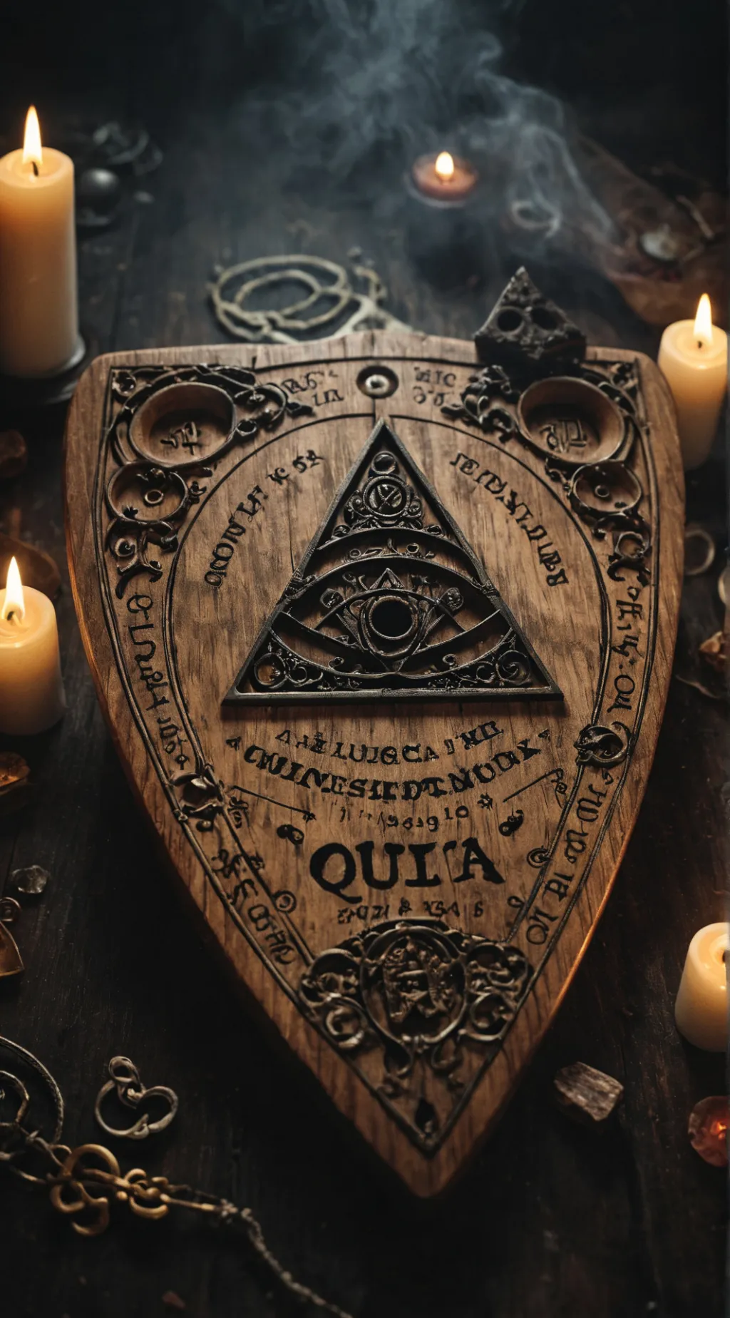 ai character: The Ouija Board background