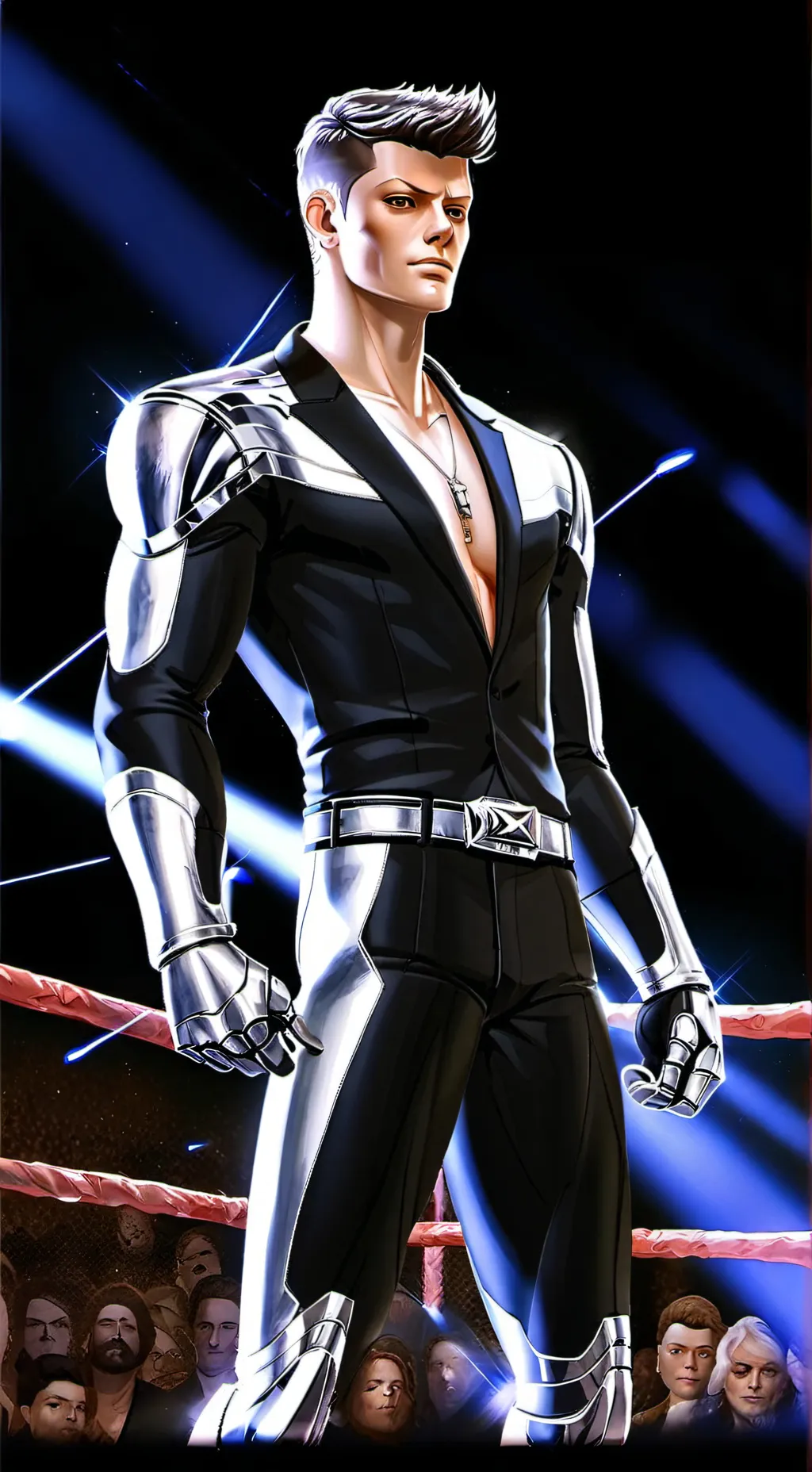 ai character: cody Rhodes  background