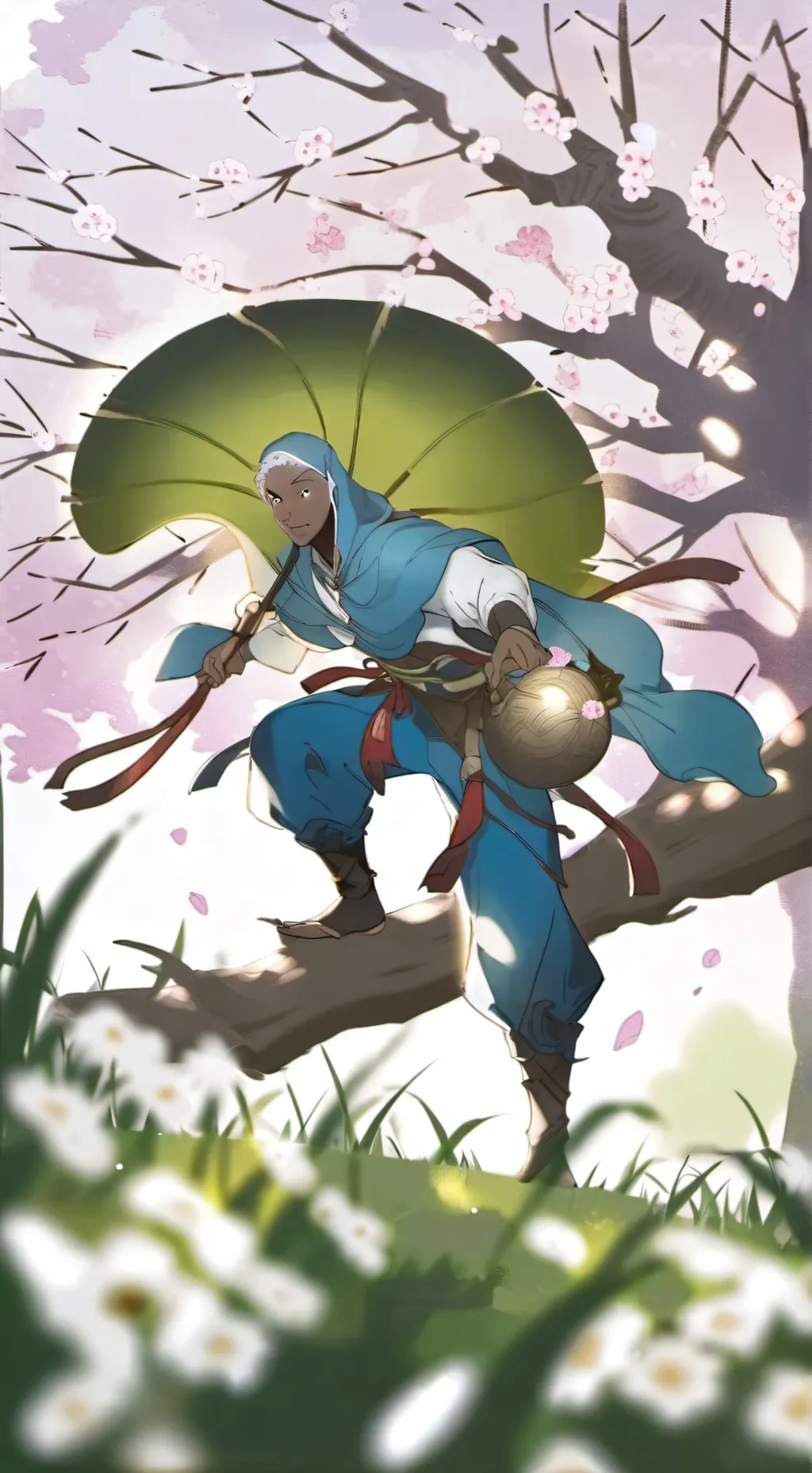 ai character: guy background