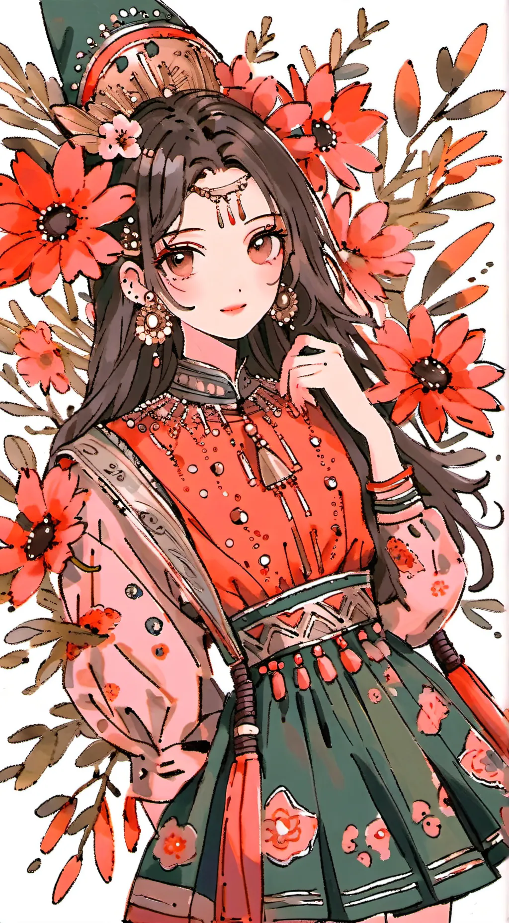 ai character: Ариенна background