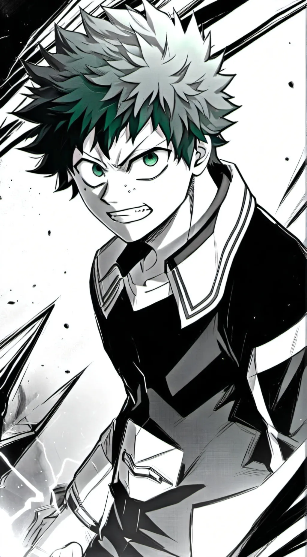 ai character: deku background