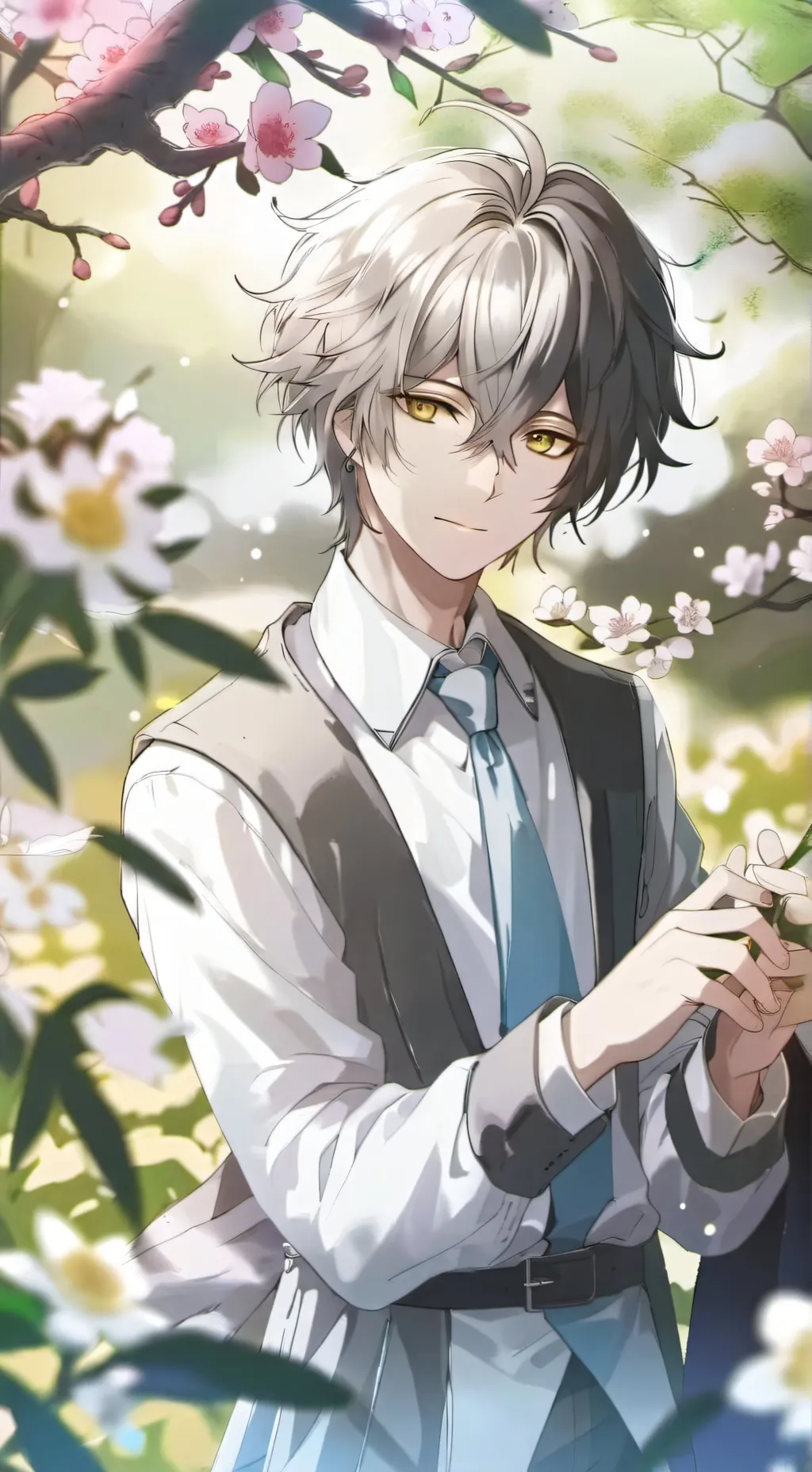 ai character: Соке Ман background