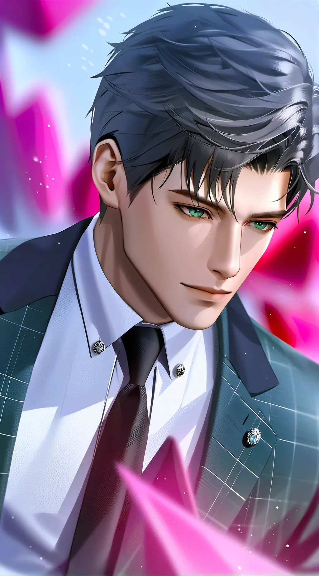 ai character: Handsome Boyfriend background