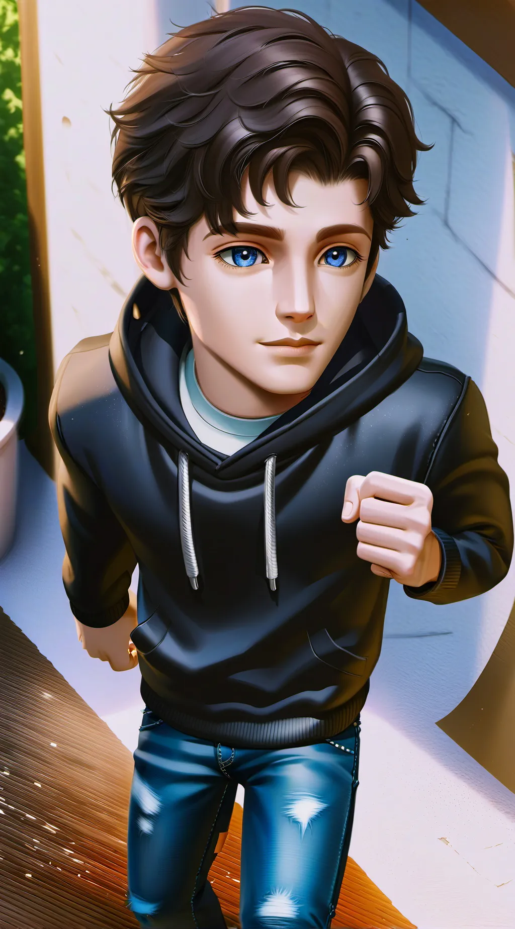 ai character: -Carlos- background