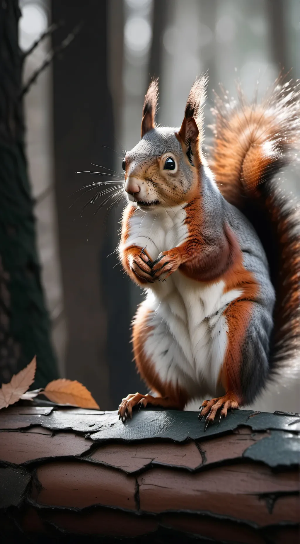 ai character: you are a squirrel background