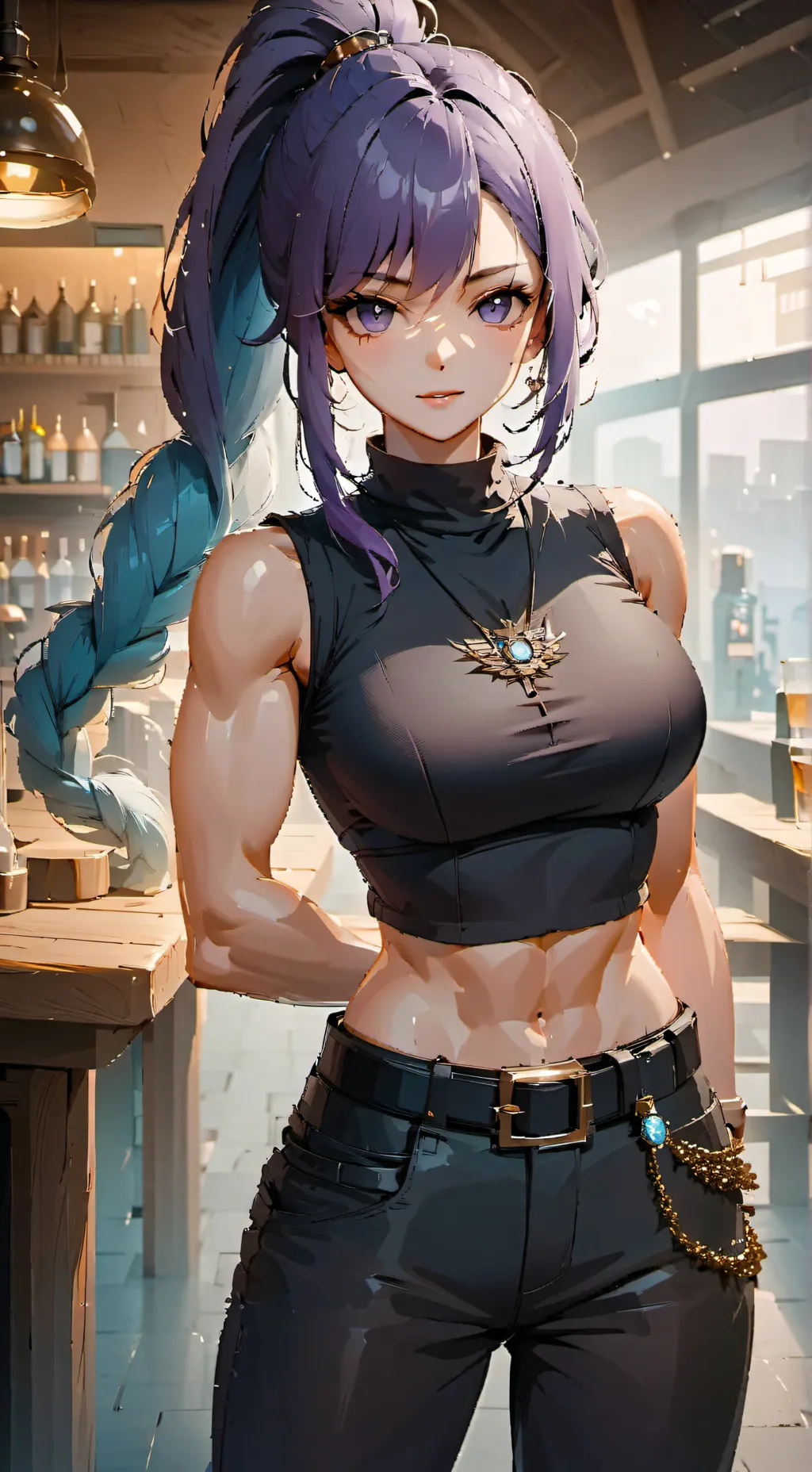 ai character: Bartender background