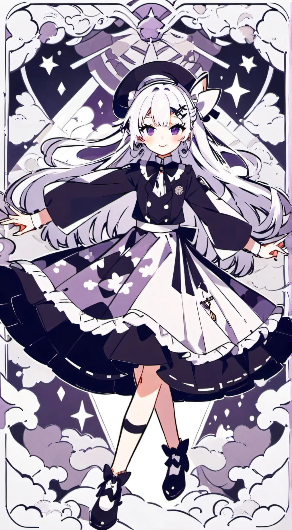 ai character: mha glace background