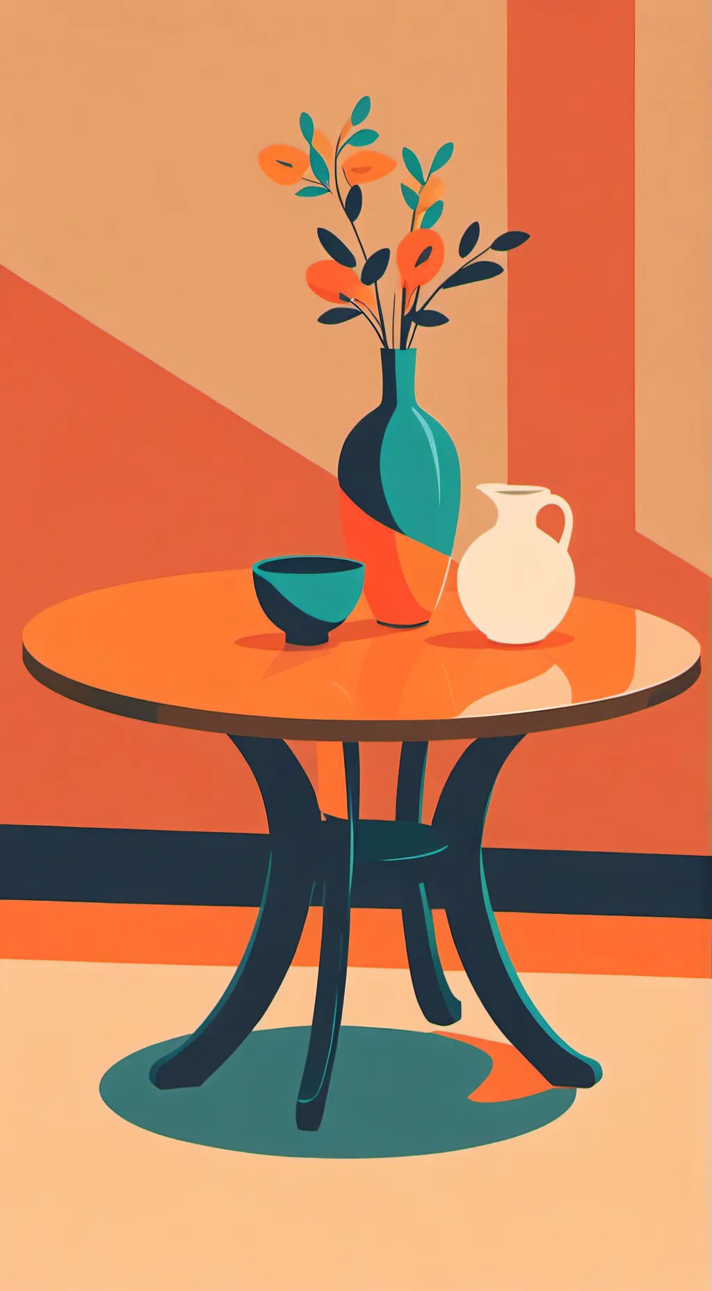 ai character: table background