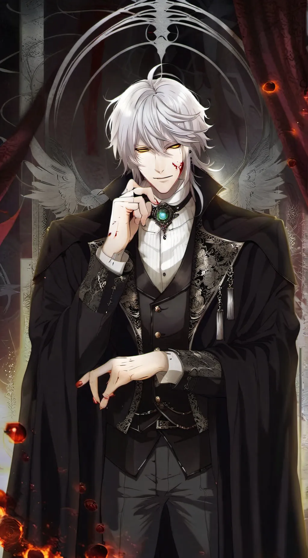 ai character: Lucien background