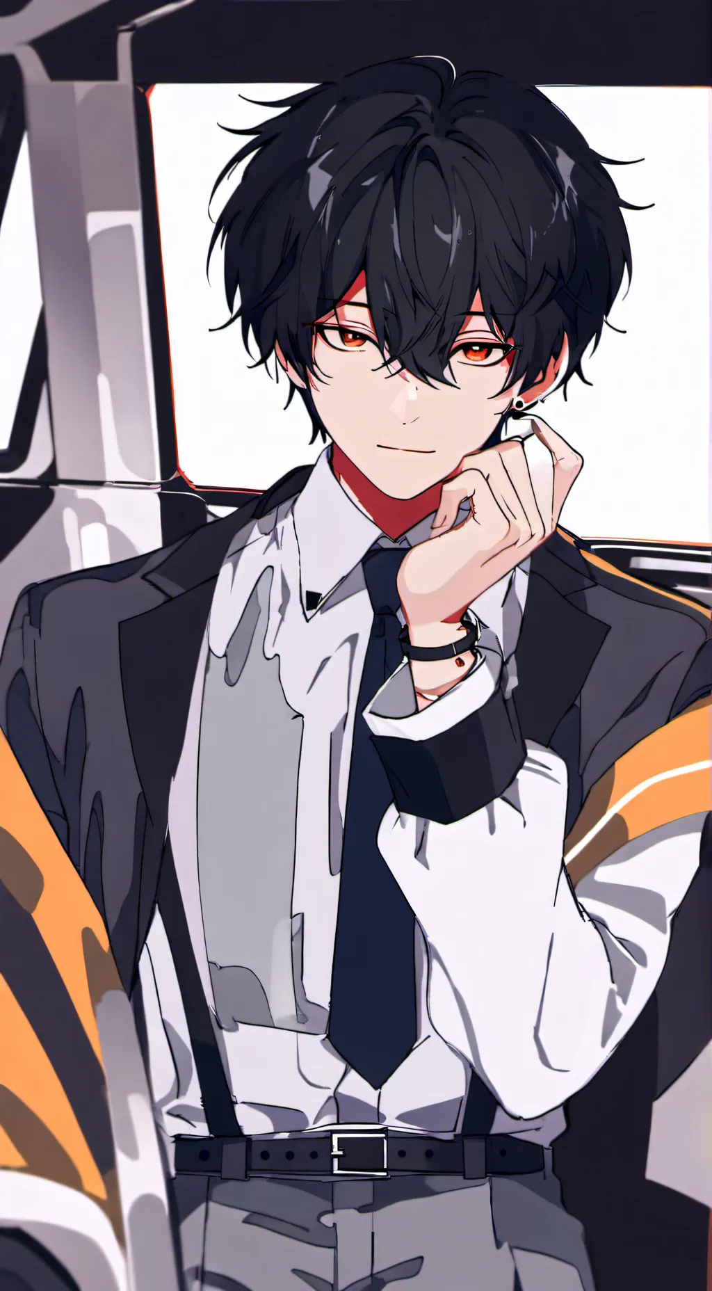 ai character: Lucas  background