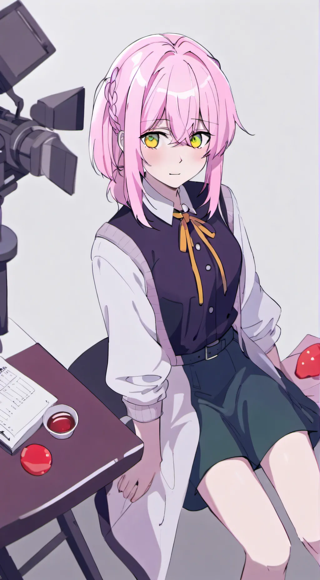 ai character: idol background