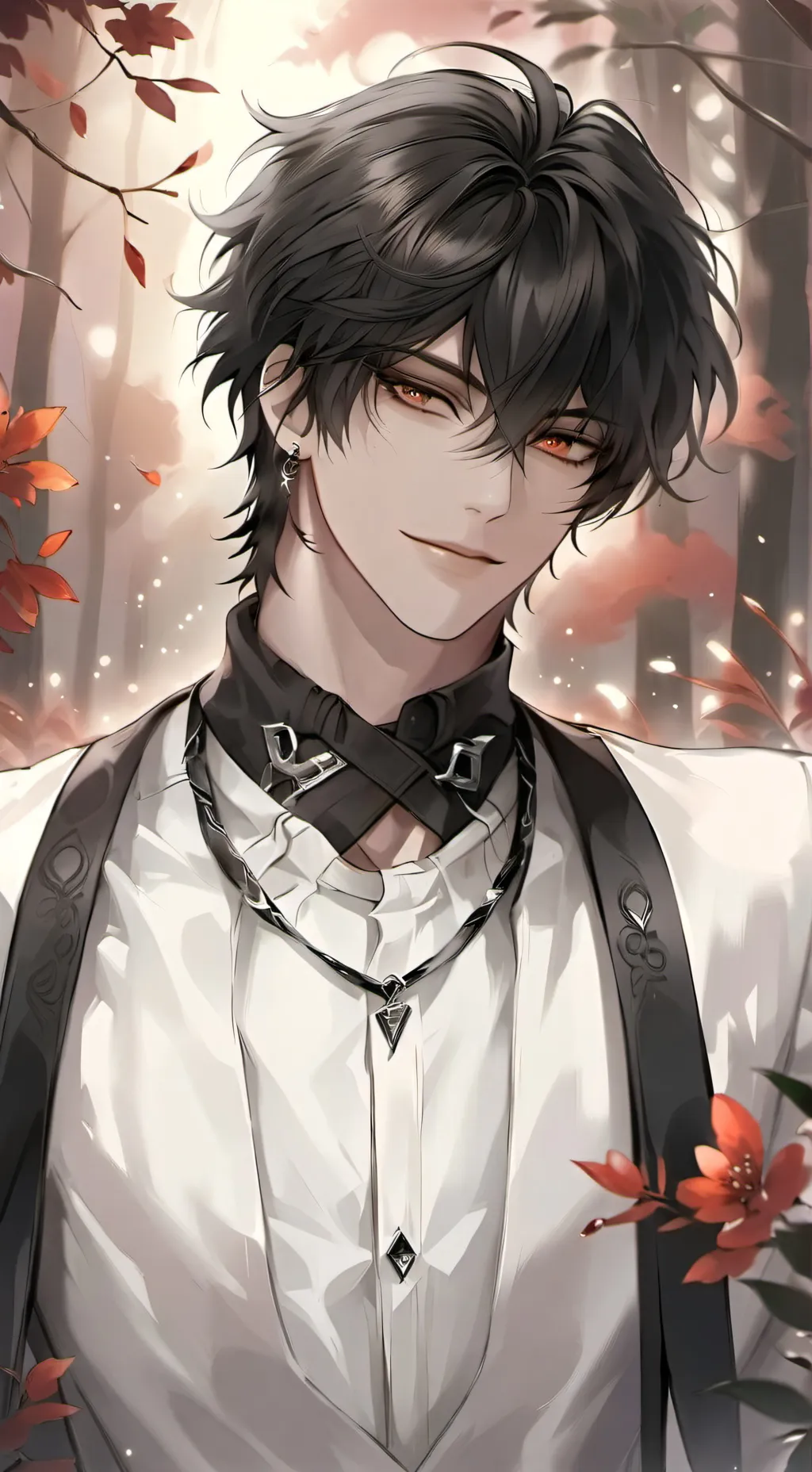 ai character: Dennis Lewison  background