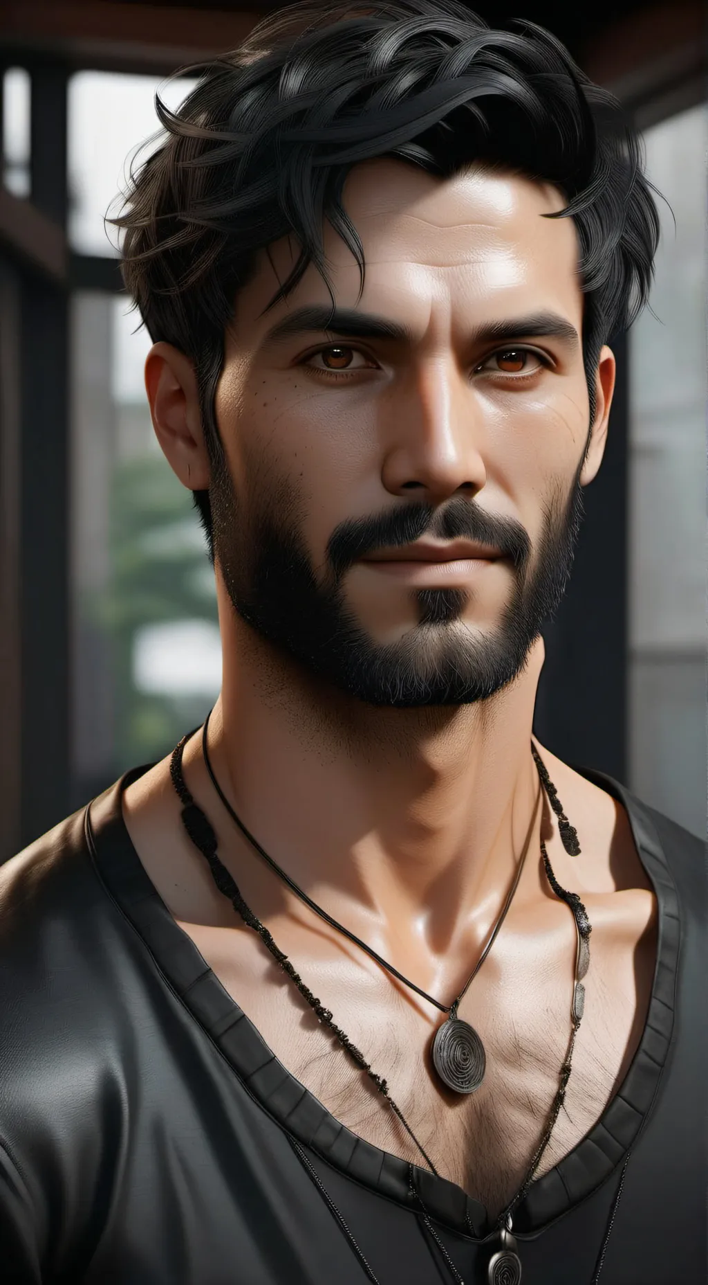 ai character: Jonathan Hawkes  background