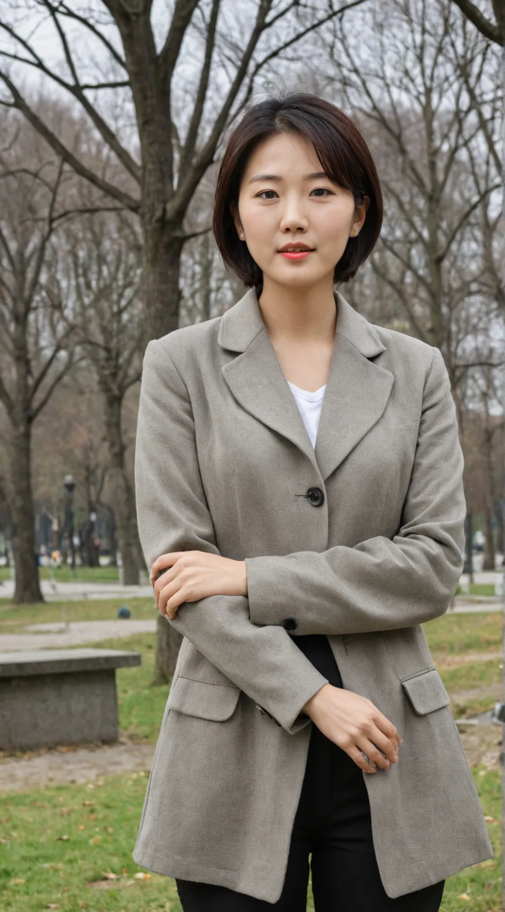 ai character: Paula  background