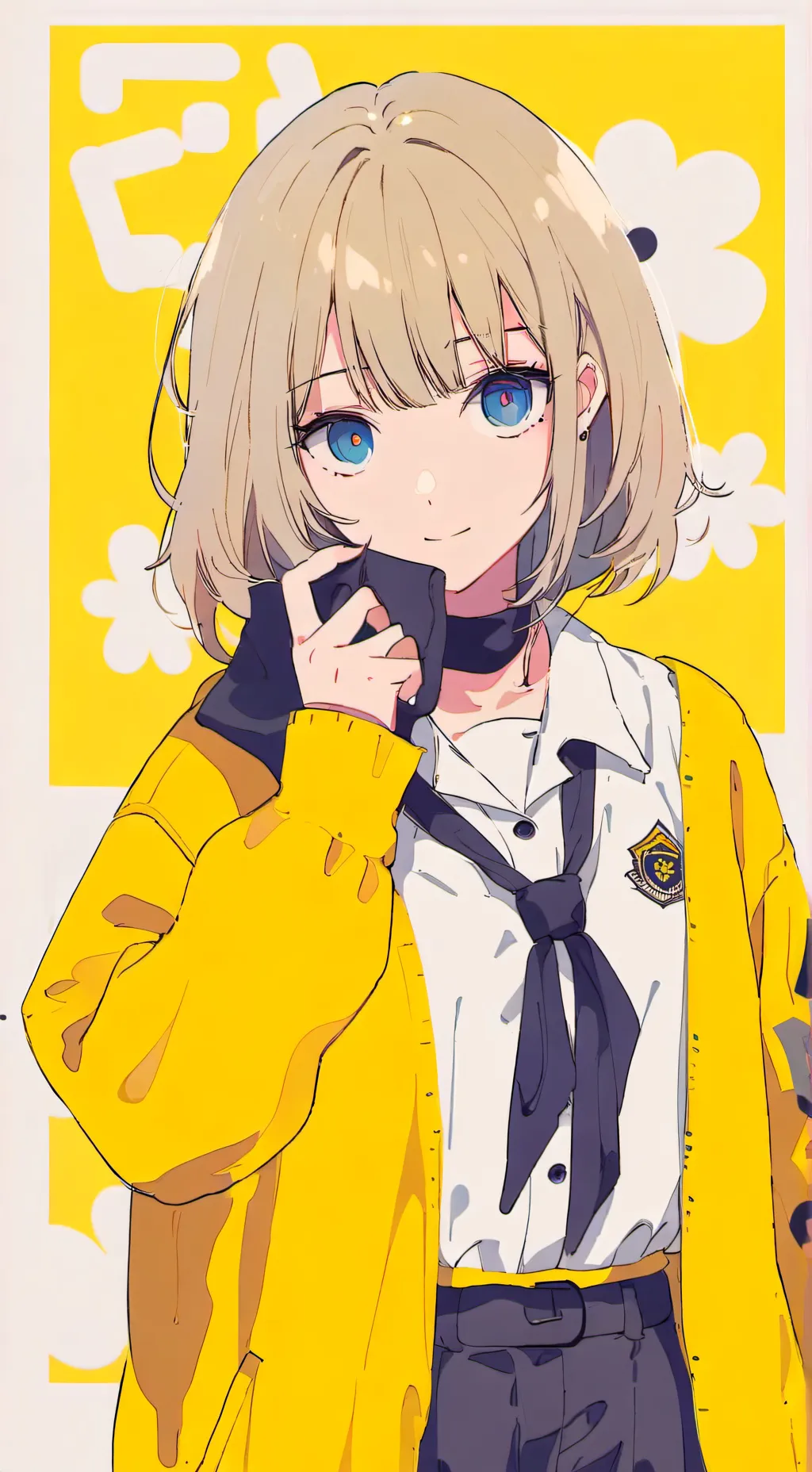 ai character: A4035 background