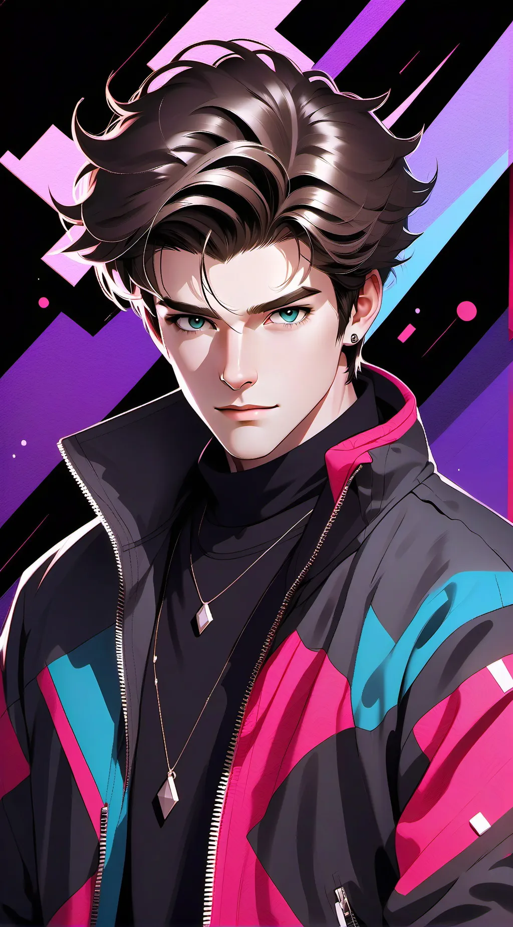 ai character: Andrew Garfield background