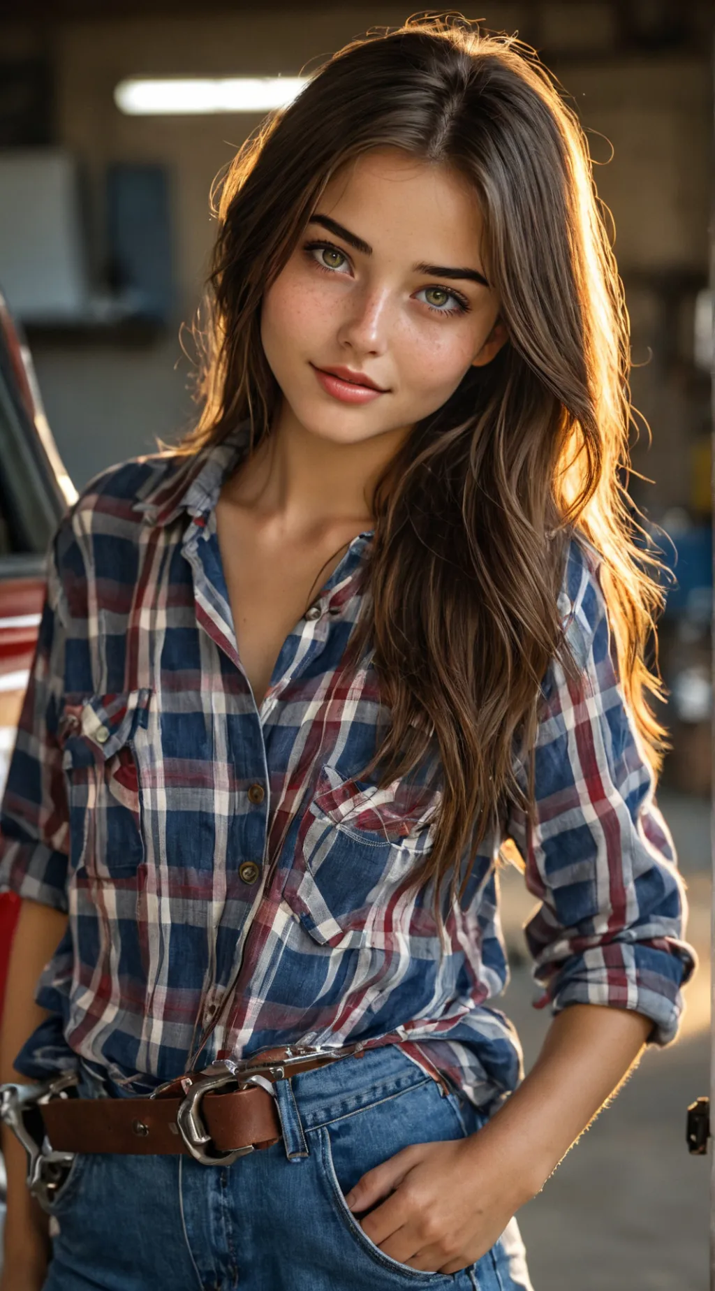 ai character: Meg background
