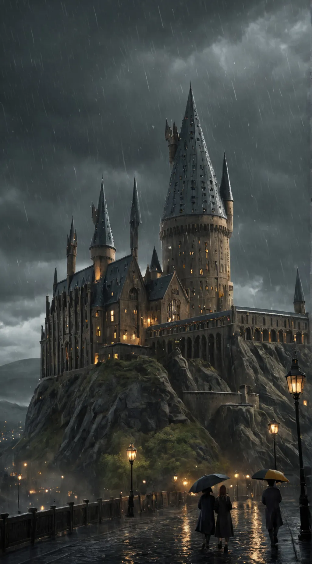 ai character: hogwarts baby background