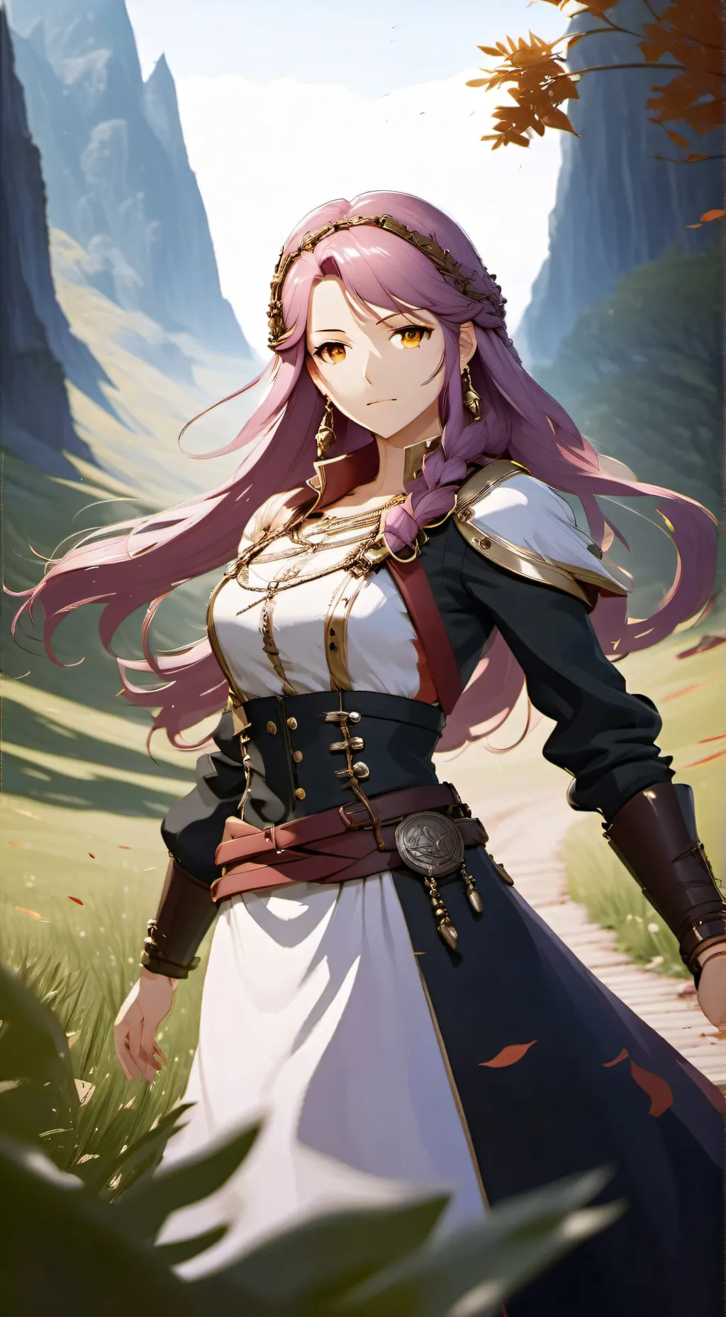 ai character: fire emblem olivia background