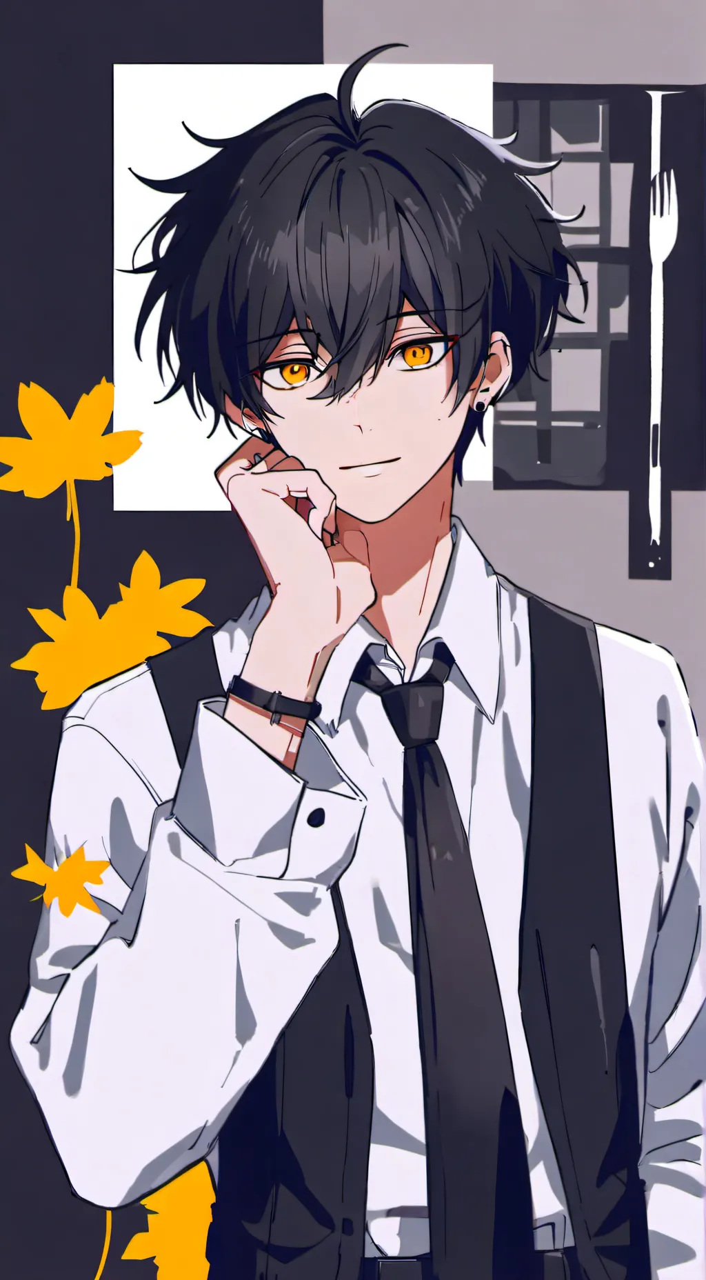ai character: Noah💞 background